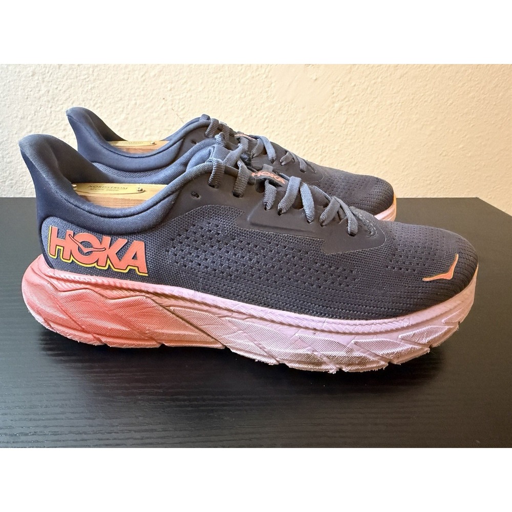 Hoka One One Arahi 7 Women's Size 7.5 B Running Shoes 1147851-NKV Blue Purple